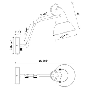Felix Wall/Vanity Light
