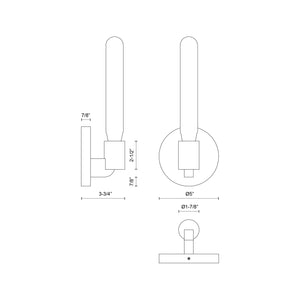 Claire Wall/Vanity Light