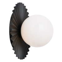 Modern Ruff Wall Sconce/Ceiling Mount