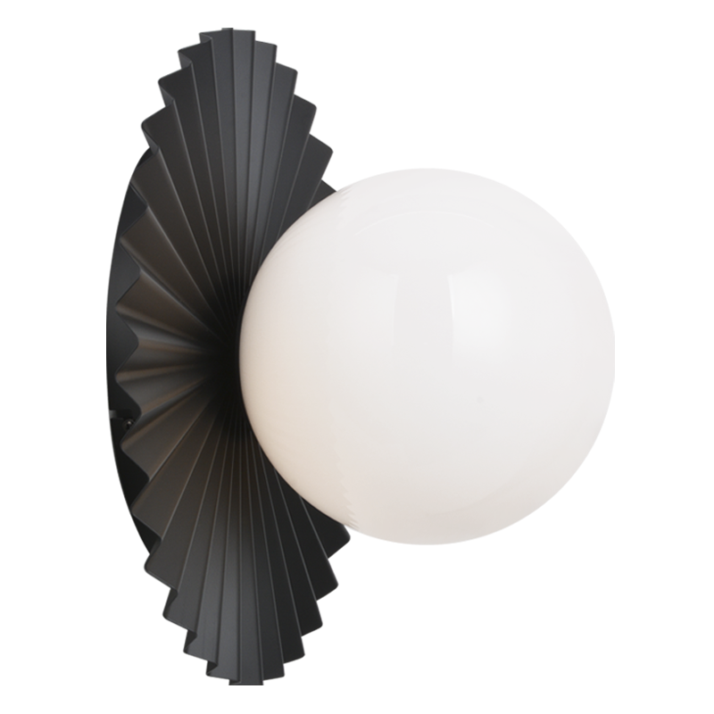 Modern Ruff Wall Sconce/Ceiling Mount