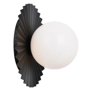 Modern Ruff Wall Sconce/Ceiling Mount