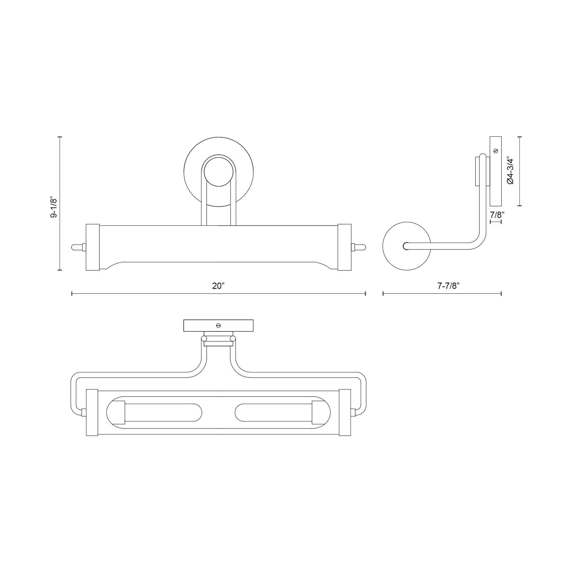 Wynwood 20-in Picture Light