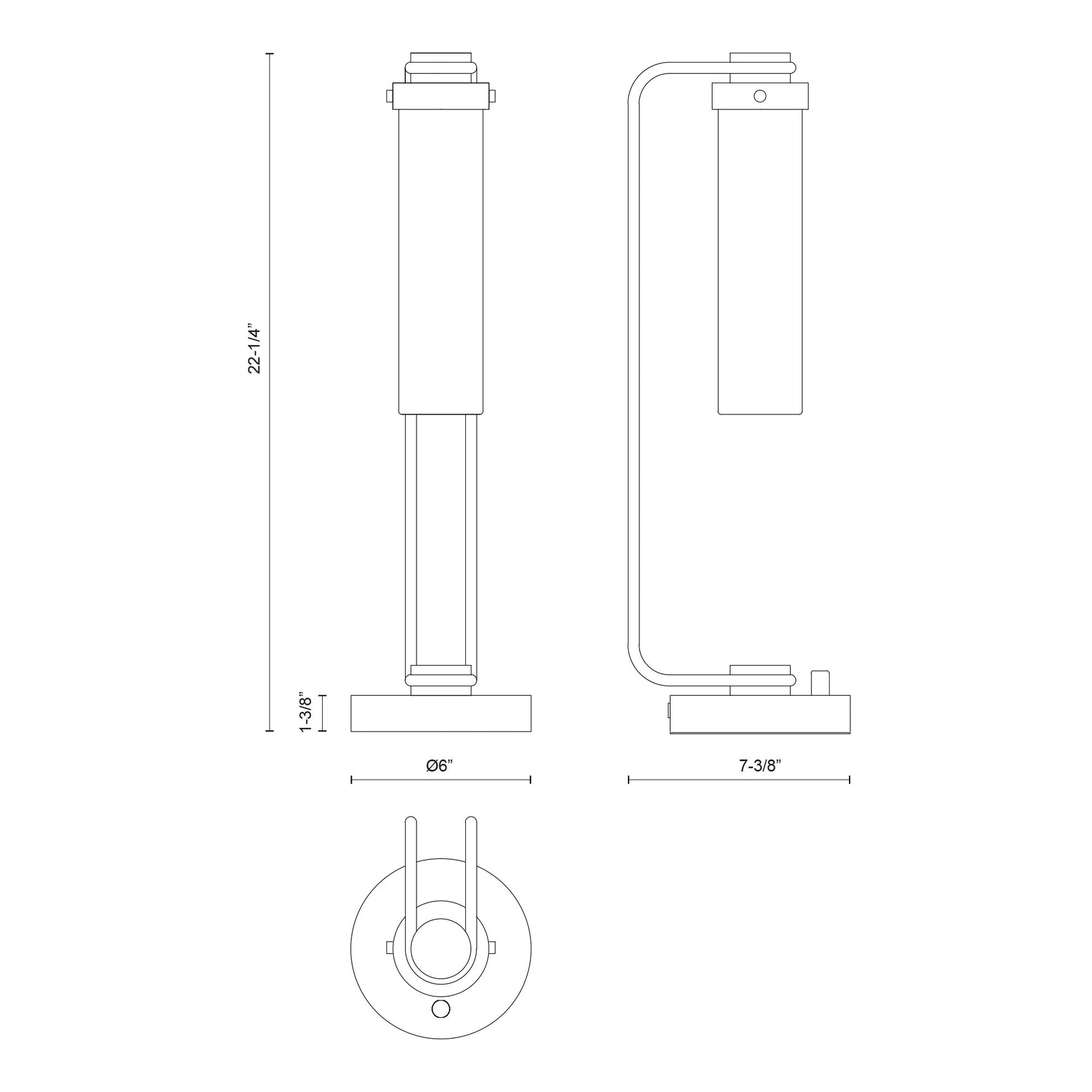 Wynwood 22-in Table Lamp