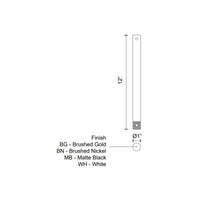 Fan Downrod