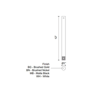 Fan Downrod
