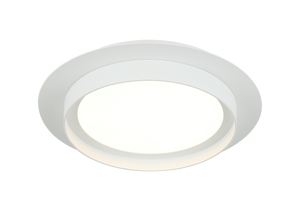 This modern flush mount and wall light comes with 5 CCT LED technology making it ideal for commercial and residential living. Comes in Matte Back and Matte White.