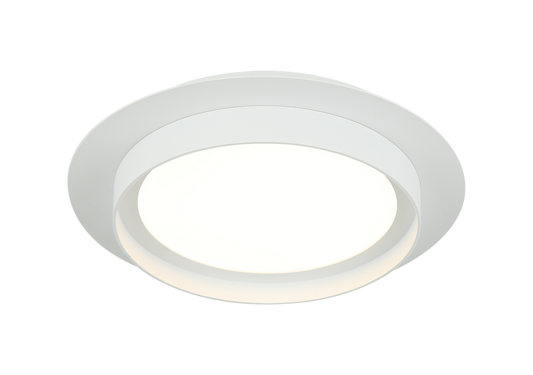 This modern flush mount and wall light comes with 5 CCT LED technology making it ideal for commercial and residential living. Comes in Matte Back and Matte White.