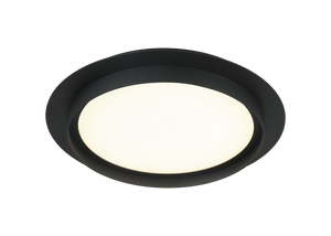 This modern flush mount and wall light comes with 5 CCT LED technology making it ideal for commercial and residential living. Comes in Matte Back and Matte White.