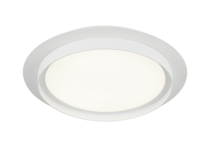 This modern flush mount and wall light comes with 5 CCT LED technology making it ideal for commercial and residential living. Comes in Matte Back and Matte White.