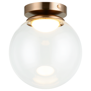 Boble is a classic fixture with a fun modern twist with the addition of the frosted lens inside the glass. Available in 2 sizes and 2 glass colours. Excellent choice for many applications.