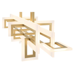 Inizio 55" Integrated LED Linear Chandelier