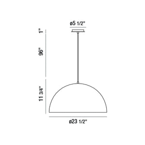Laverton 24" Integrated LED Pendant