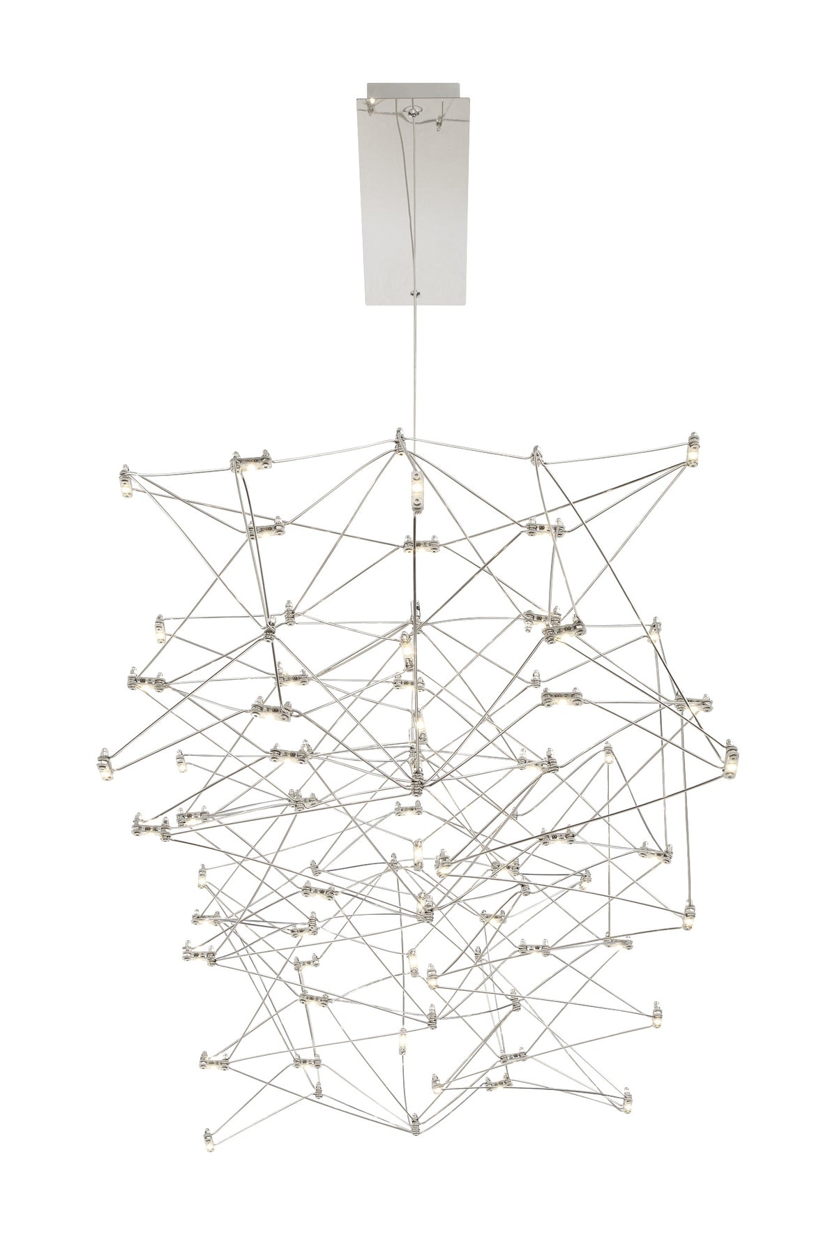 Leonardelli 49" Integrated LED Linear Chandelier