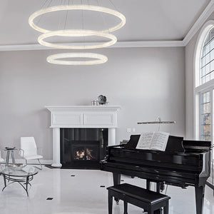 Sassi 3-Tier 60" LED Grand Chandelier
