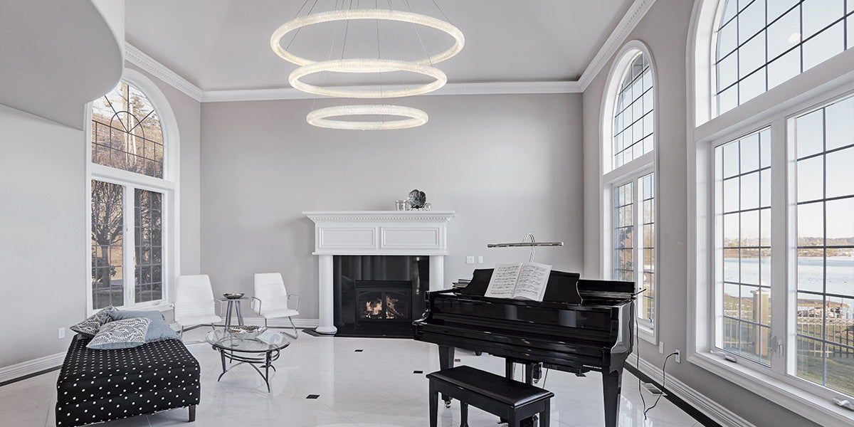 Sassi 3-Tier 60" LED Grand Chandelier