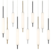 Cumberland 12-Light 22" Integrated LED Multi Drop Chandelier
