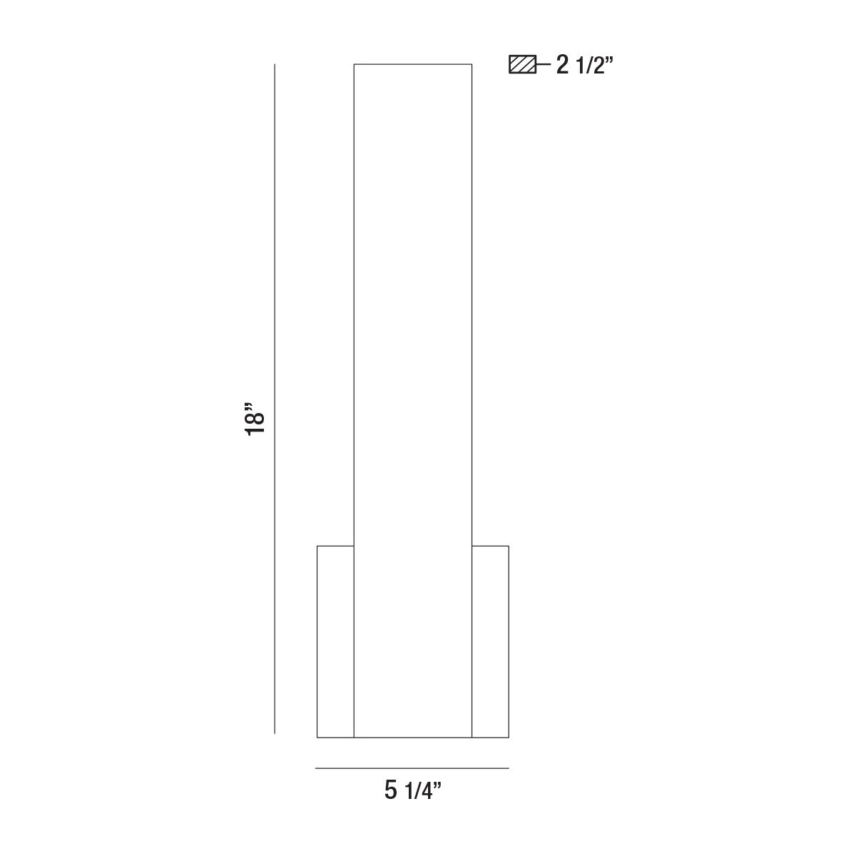 Annette 18" Integrated LED Wall Sconce