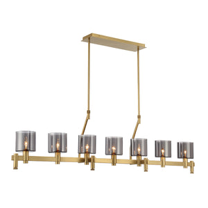Decato 7-Light 57" Linear Chandelier