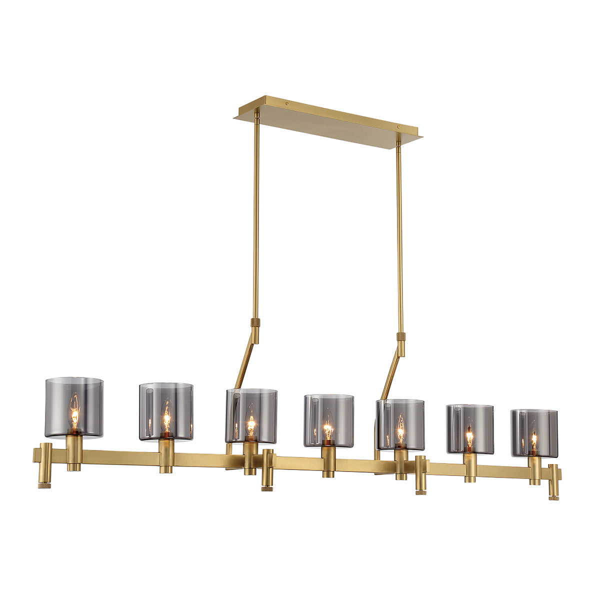 Decato 7-Light 57" Linear Chandelier