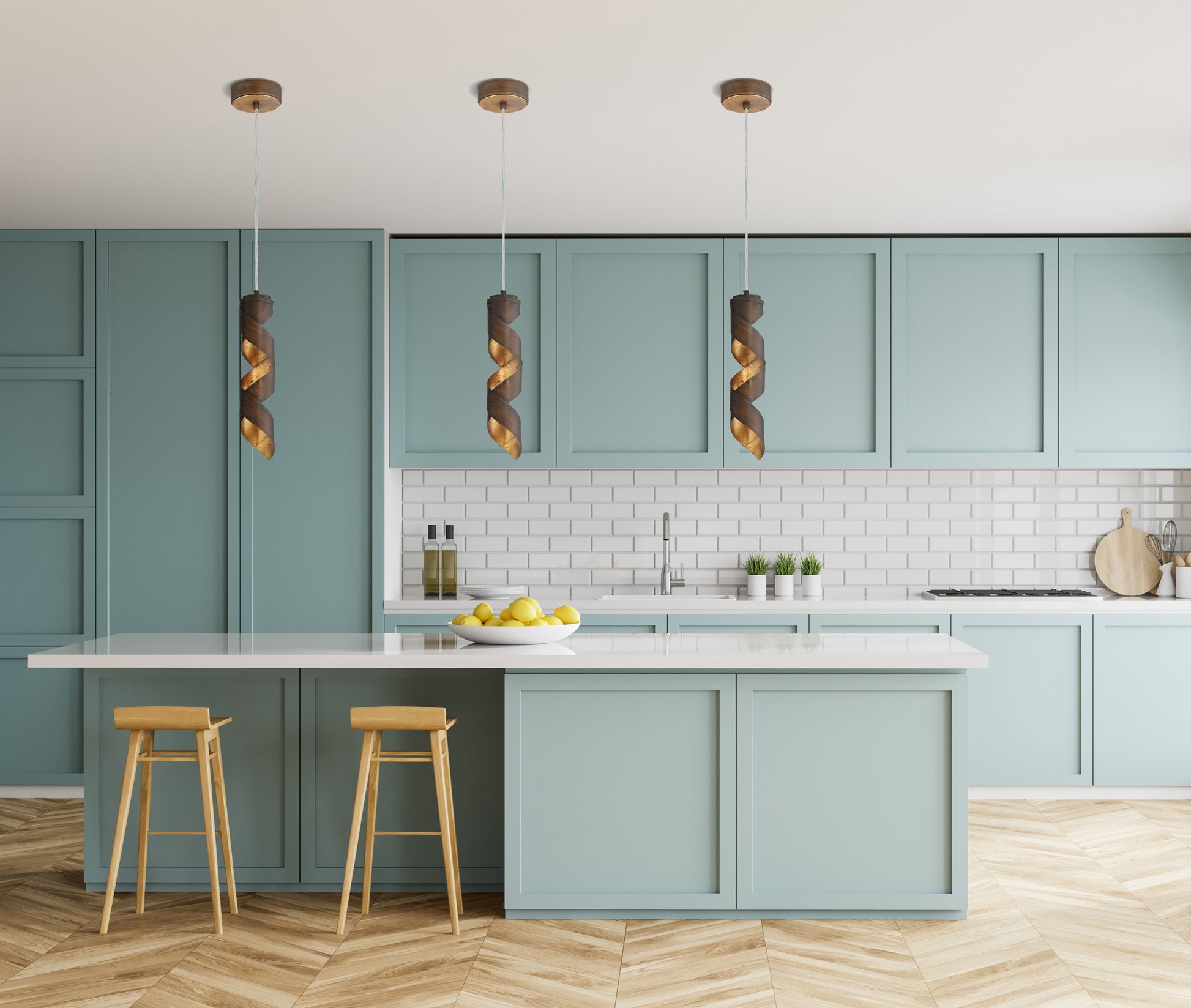 Banderia 17" Integrated LED Pendant