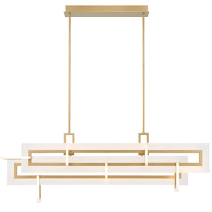 Inizio 55" Integrated LED Linear Chandelier