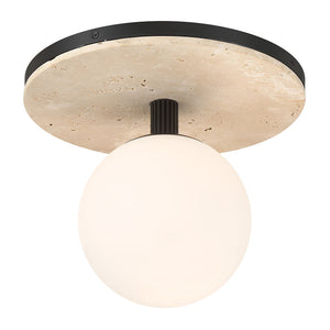 Carnagie 15" Integrated LED Flush Mount