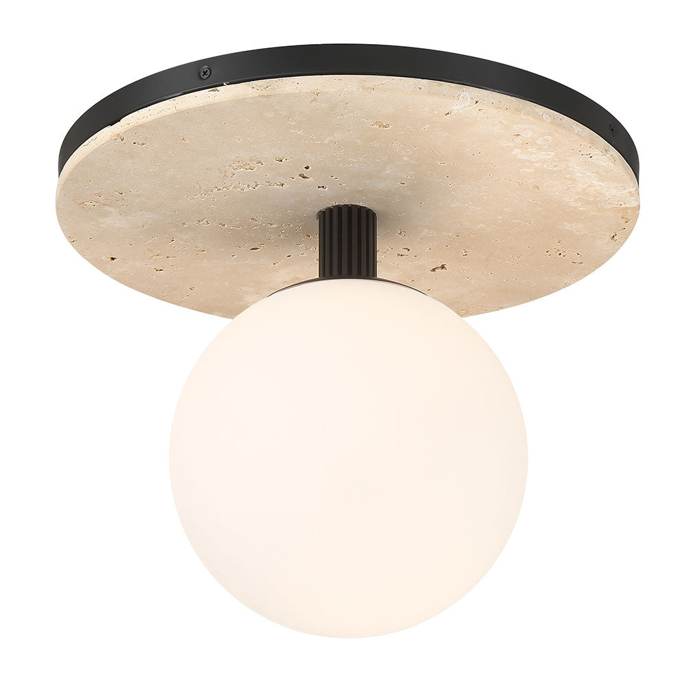 Carnagie 15" Integrated LED Flush Mount