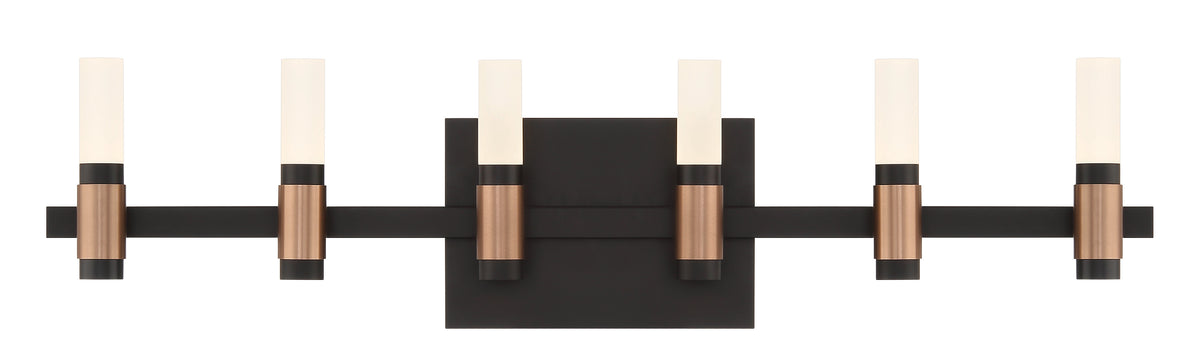 Albany 6-Light 27" Integrated LED Vanity