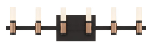 Albany 6-Light 27" Integrated LED Vanity