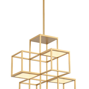 Ferro 5-Light 21" Integrated LED Pendant Chandelier