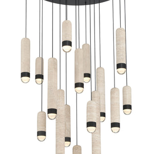 Cambre 16-Light 32" Integrated LED Multi Drop Chandelier