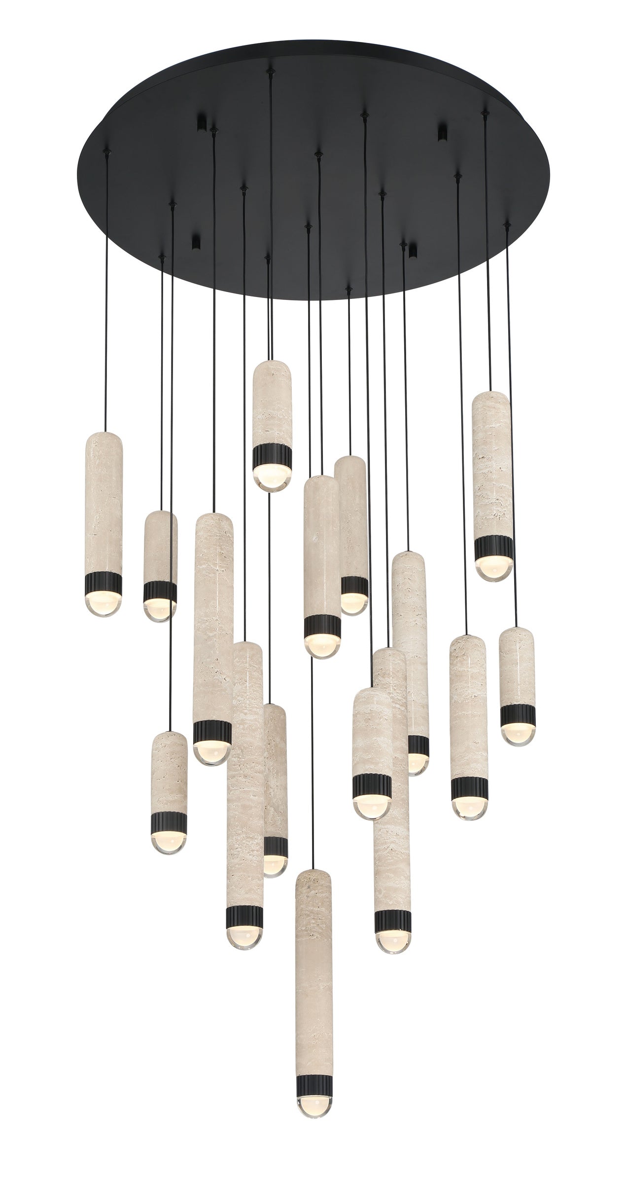 Cambre 16-Light 32" Integrated LED Multi Drop Chandelier