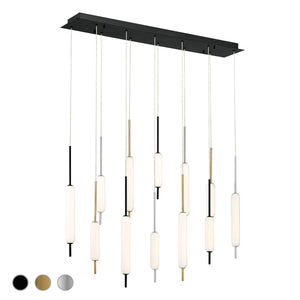 Cumberland 12-Light 40" Integrated LED Multi Drop Chandelier