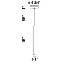 Navada 16" Integrated LED Pendant