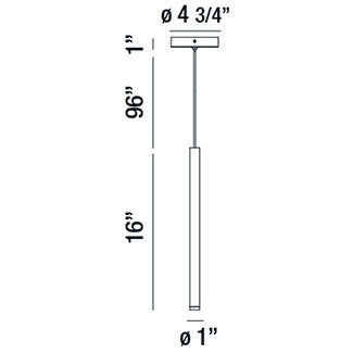 Navada 16" Integrated LED Pendant