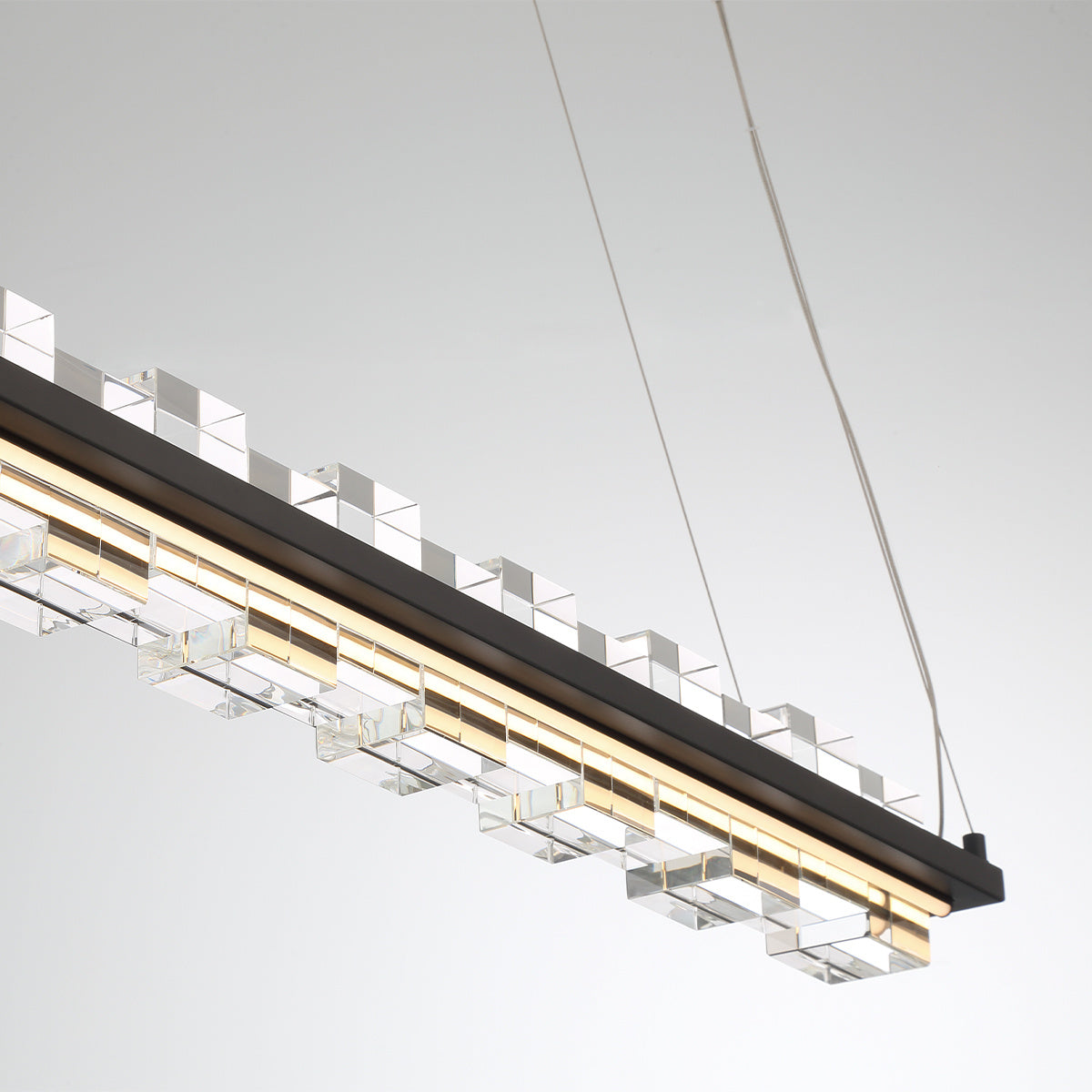 Bruco 35" Integrated LED Linear Chandelier