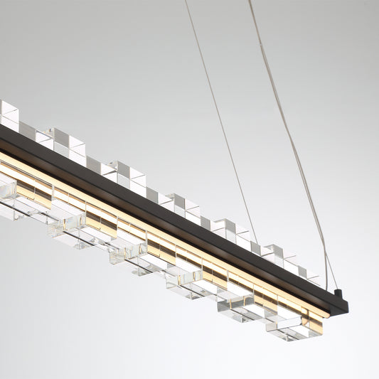 Bruco 35" Integrated LED Linear Chandelier