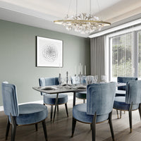 Clayton 43" Integrated LED Chandelier