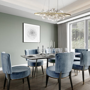 Clayton 43" Integrated LED Chandelier