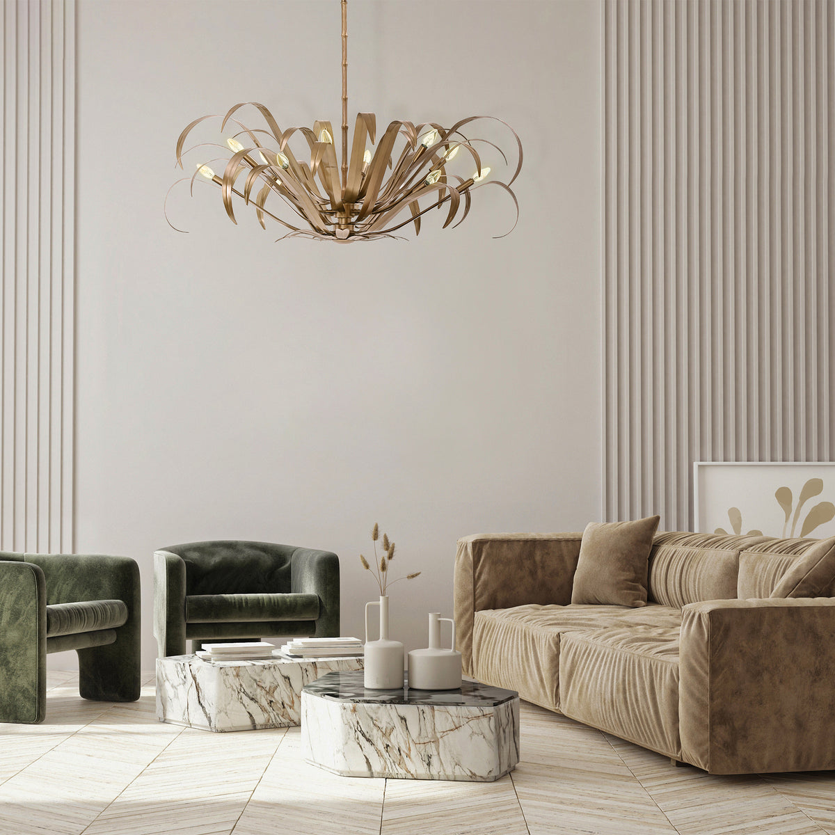 Kagra 12-Light 56" Chandelier
