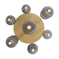 Palmas 7-Light 30" Integrated LED Multi Drop Chandelier