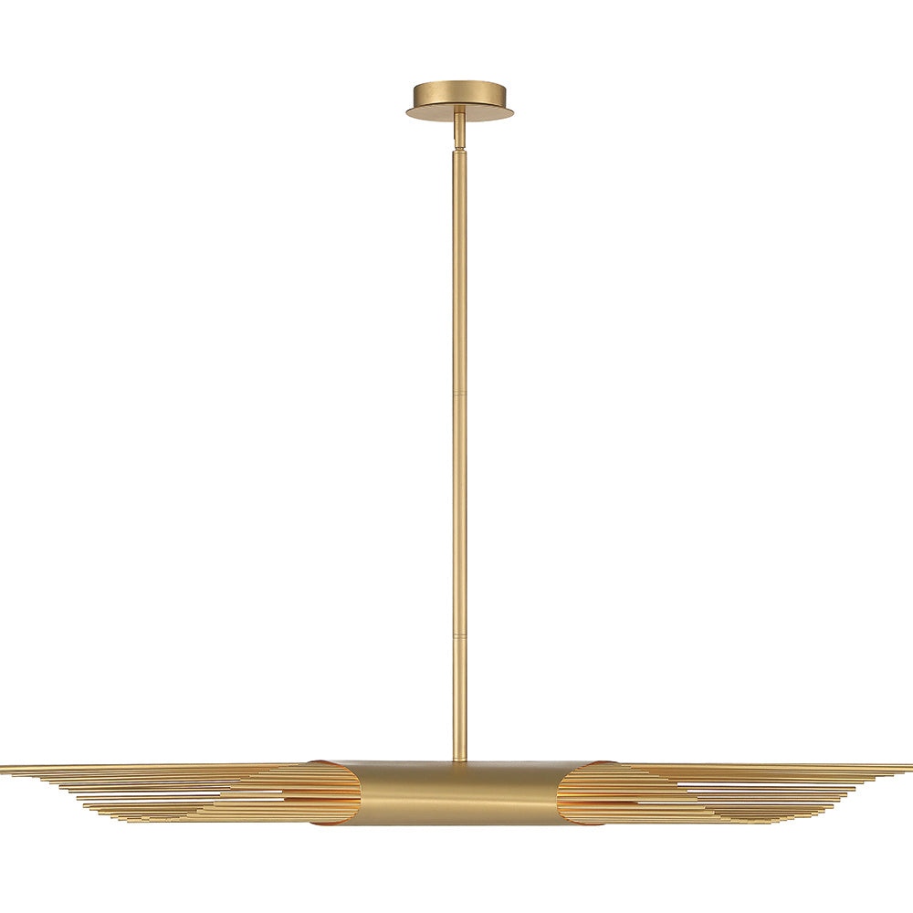 Umura 2-Light 49" Integrated LED Linear Chandelier
