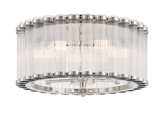 Glasbury 5-Light 18" Flush Mount