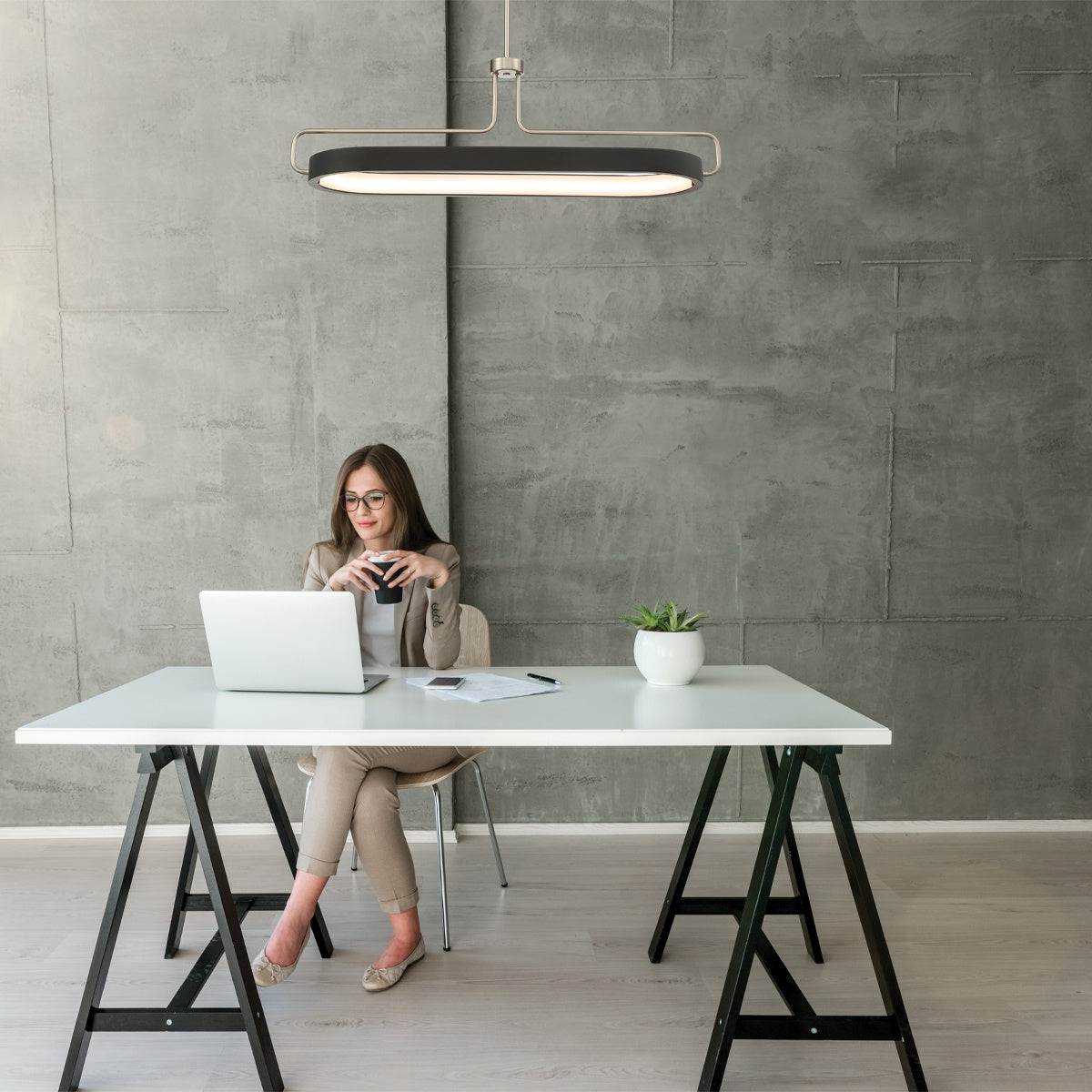 Pemberton 38" Integrated LED Pendant