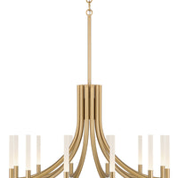 Olette 12-Light 36" Integrated LED Chandelier