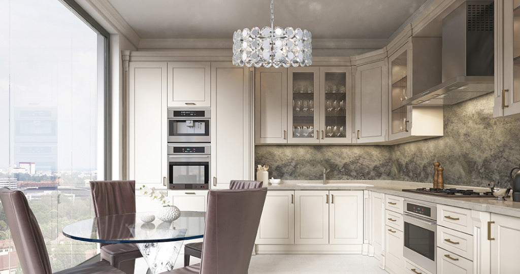 Perrene 6-Light 23" Pendant Chandelier