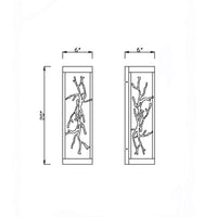 Aerie 20" Integrated LED Outdoor Wall Sconce
