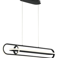 Demark 42" Integrated LED Linear Chandelier