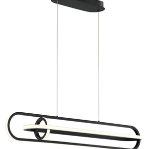 Demark 42" Integrated LED Linear Chandelier
