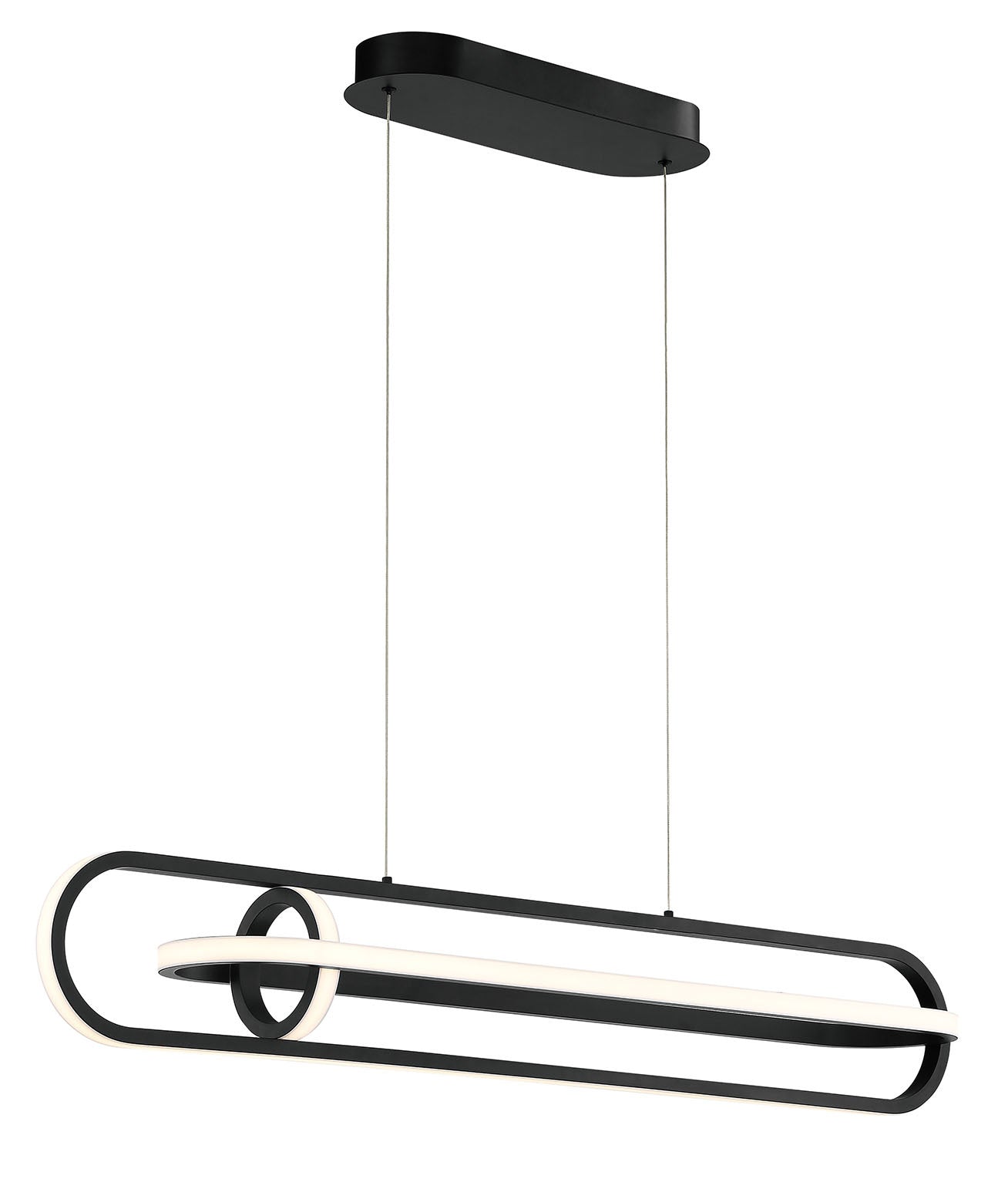 Demark 42" Integrated LED Linear Chandelier